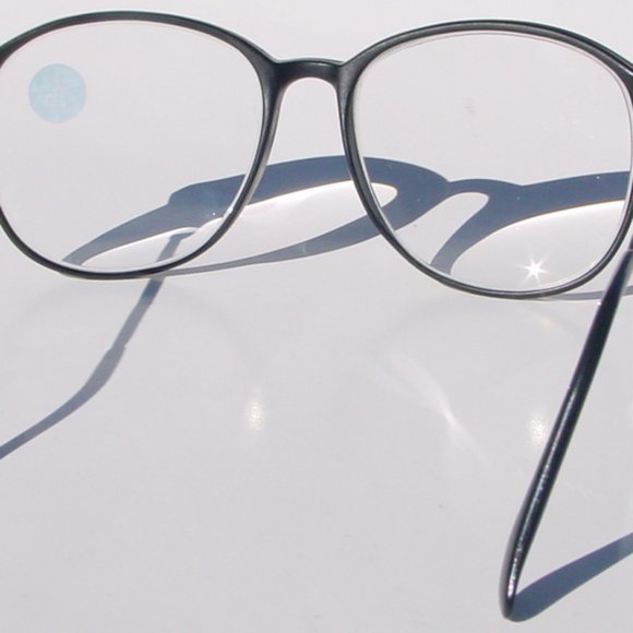 (NWT) Vintage 90's Carbon Fiber School Boy Reading Glasses +1.00 (M.Black) - Picture 3 of 4